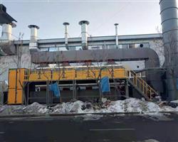 塑料造粒废气催化燃烧设备-活性炭吸附脱附废气装置